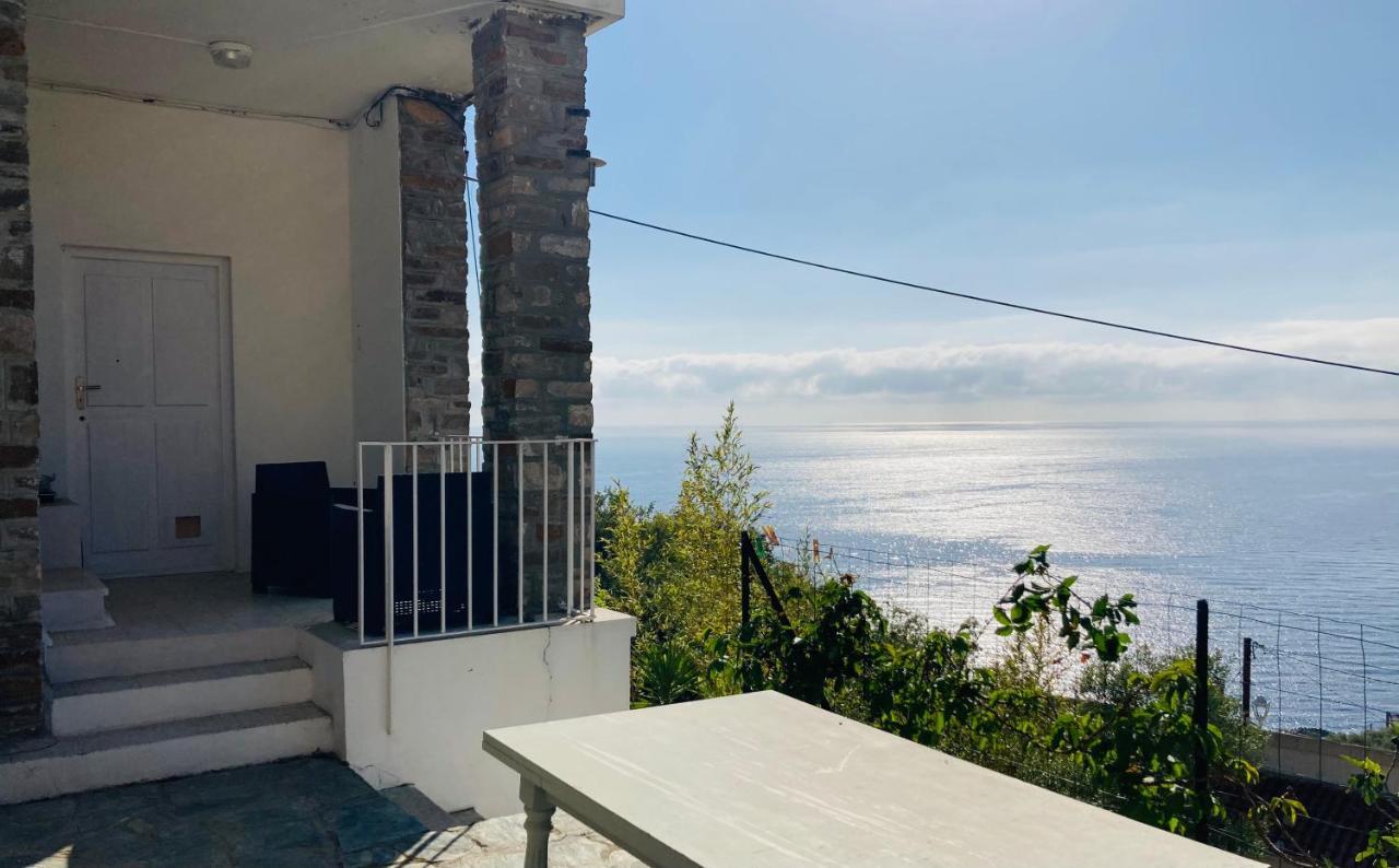 Maison Mediterraneo - Rez De Villa, Vue Imprenable Sur La Mer Пьетранера Экстерьер фото