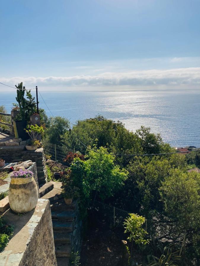 Maison Mediterraneo - Rez De Villa, Vue Imprenable Sur La Mer Пьетранера Экстерьер фото